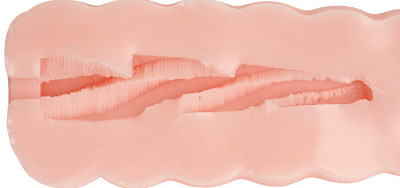 ユニコーン覚醒ピンク肉厚ロング スロオナもちふわスパイラルの内部構造